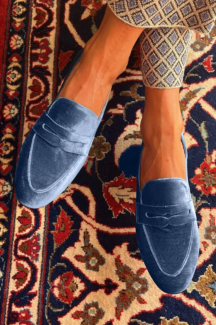 KLASSISK SAMMET LOAFER